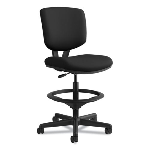 HON® wholesale. HON® Volt Series Adjustable Task Stool, 32.38" Seat Height, Supports Up To 275 Lbs., Black Seat-black Back, Black Base. HSD Wholesale: Janitorial Supplies, Breakroom Supplies, Office Supplies.