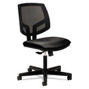 HON® wholesale. HON® Volt Series Mesh Back Leather Task Chair, Supports Up To 250 Lbs., Black Seat-black Back, Black Base. HSD Wholesale: Janitorial Supplies, Breakroom Supplies, Office Supplies.