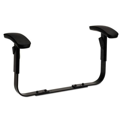 HON® wholesale. HON® Height-adjustable T-arms For Comfortask Series Swivel Task Chairs, Black. HSD Wholesale: Janitorial Supplies, Breakroom Supplies, Office Supplies.