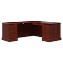 HON® wholesale. HON® 94000 Series "l" Workstation Left Return, 48w X 24d X 29-1-2h, Mahogany. HSD Wholesale: Janitorial Supplies, Breakroom Supplies, Office Supplies.