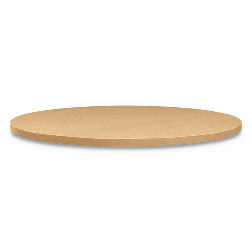 HON® wholesale. HON® Between Round Table Tops, 30" Dia., Natural Maple. HSD Wholesale: Janitorial Supplies, Breakroom Supplies, Office Supplies.