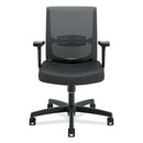 HON® wholesale. HON® Convergence Mid-back Task Chair With Swivel-tilt Control, Supports Up To 275 Lbs, Vinyl, Black Seat-back, Black Base. HSD Wholesale: Janitorial Supplies, Breakroom Supplies, Office Supplies.