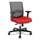 HON® wholesale. HON® Convergence Mid-back Task Chair With Syncho-tilt Control With Seat Slide, Supports Up To 275 Lbs, Red Seat, Black Back-base. HSD Wholesale: Janitorial Supplies, Breakroom Supplies, Office Supplies.