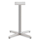 HON® wholesale. HON® Arrange X-leg Base For 30-36" Tops, 25.59w X 27.88h, Silver. HSD Wholesale: Janitorial Supplies, Breakroom Supplies, Office Supplies.