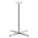 HON® wholesale. HON® Arrange X-leg Base For 42-48" Tops, 32w X 32d X 40h, Silver. HSD Wholesale: Janitorial Supplies, Breakroom Supplies, Office Supplies.