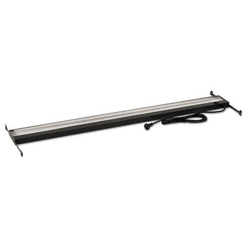 HON® wholesale. HON® Task Light For Stack-on Storage Unit, 46.5"w X 3.69"d X 1.13"h, Black. HSD Wholesale: Janitorial Supplies, Breakroom Supplies, Office Supplies.