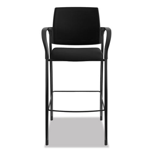 HON® wholesale. HON® Ignition 2.0 Ilira-stretch Mesh Back Cafe Height Stool, Supports Up To 300 Lbs., Black Seat-black Back, Black Base. HSD Wholesale: Janitorial Supplies, Breakroom Supplies, Office Supplies.