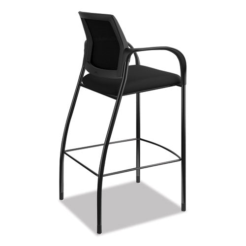 HON® wholesale. HON® Ignition 2.0 Ilira-stretch Mesh Back Cafe Height Stool, Supports Up To 300 Lbs., Black Seat-black Back, Black Base. HSD Wholesale: Janitorial Supplies, Breakroom Supplies, Office Supplies.