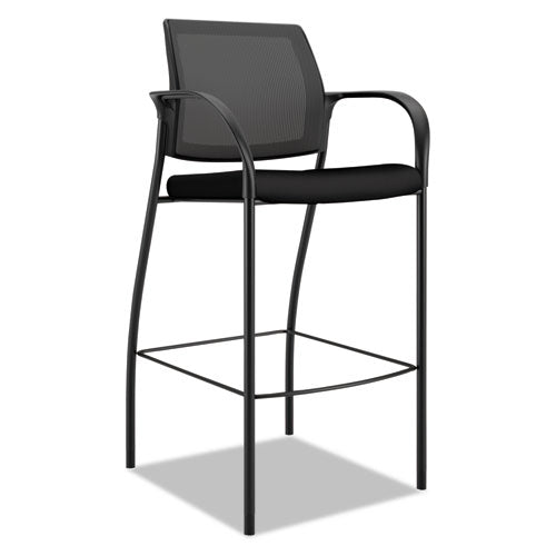 HON® wholesale. HON® Ignition 2.0 Ilira-stretch Mesh Back Cafe Height Stool, Supports Up To 300 Lbs., Black Seat-black Back, Black Base. HSD Wholesale: Janitorial Supplies, Breakroom Supplies, Office Supplies.