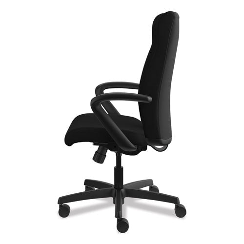 HON® wholesale. HON® Ignition Series Executive High-back Chair, Supports Up To 300 Lbs., Black Seat-black Back, Black Base. HSD Wholesale: Janitorial Supplies, Breakroom Supplies, Office Supplies.