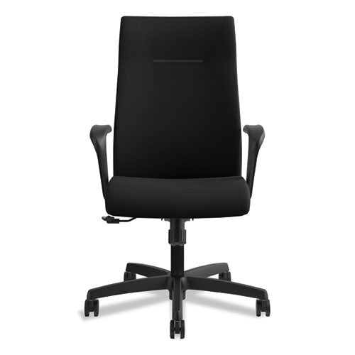 HON® wholesale. HON® Ignition Series Executive High-back Chair, Supports Up To 300 Lbs., Black Seat-black Back, Black Base. HSD Wholesale: Janitorial Supplies, Breakroom Supplies, Office Supplies.