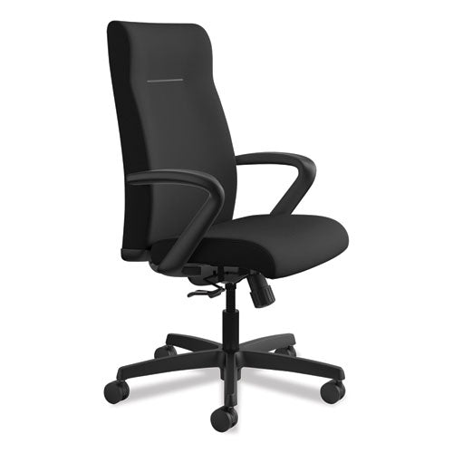 HON® wholesale. HON® Ignition Series Executive High-back Chair, Supports Up To 300 Lbs., Black Seat-black Back, Black Base. HSD Wholesale: Janitorial Supplies, Breakroom Supplies, Office Supplies.