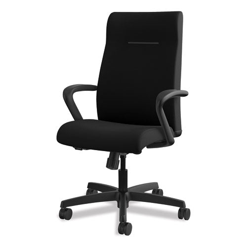 HON® wholesale. HON® Ignition Series Executive High-back Chair, Supports Up To 300 Lbs., Black Seat-black Back, Black Base. HSD Wholesale: Janitorial Supplies, Breakroom Supplies, Office Supplies.