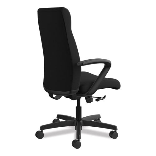 HON® wholesale. HON® Ignition Series Executive High-back Chair, Supports Up To 300 Lbs., Black Seat-black Back, Black Base. HSD Wholesale: Janitorial Supplies, Breakroom Supplies, Office Supplies.