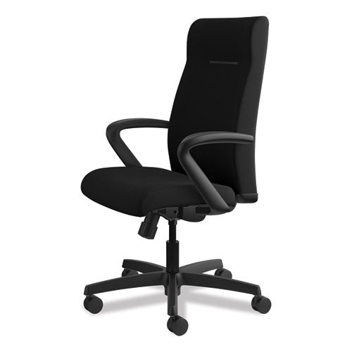 HON® wholesale. HON® Ignition Series Executive High-back Chair, Supports Up To 300 Lbs., Black Seat-black Back, Black Base. HSD Wholesale: Janitorial Supplies, Breakroom Supplies, Office Supplies.