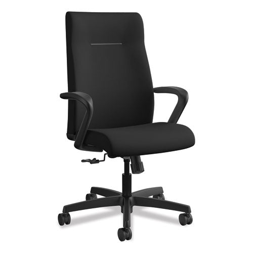 HON® wholesale. HON® Ignition Series Executive High-back Chair, Supports Up To 300 Lbs., Black Seat-black Back, Black Base. HSD Wholesale: Janitorial Supplies, Breakroom Supplies, Office Supplies.