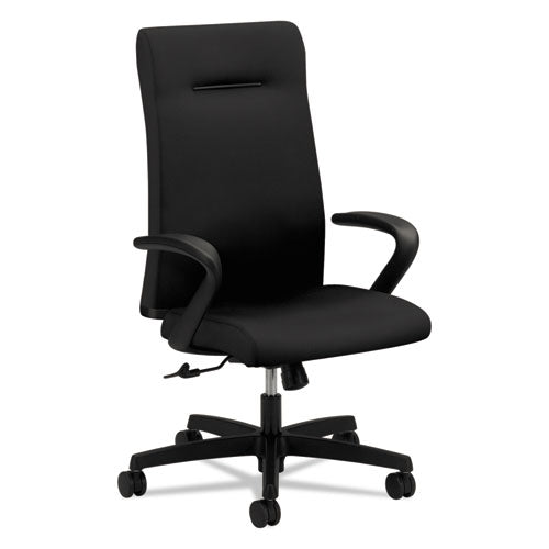 HON® wholesale. HON® Ignition Series Executive High-back Chair, Supports Up To 300 Lbs., Black Seat-black Back, Black Base. HSD Wholesale: Janitorial Supplies, Breakroom Supplies, Office Supplies.