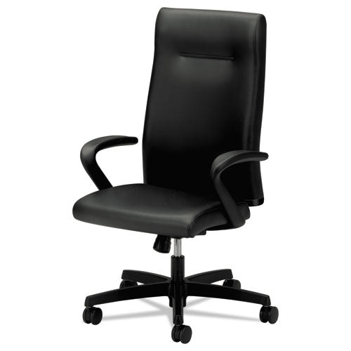 HON® wholesale. HON® Ignition Series Executive High-back Chair, Supports Up To 300 Lbs., Black Seat-black Back, Black Base. HSD Wholesale: Janitorial Supplies, Breakroom Supplies, Office Supplies.