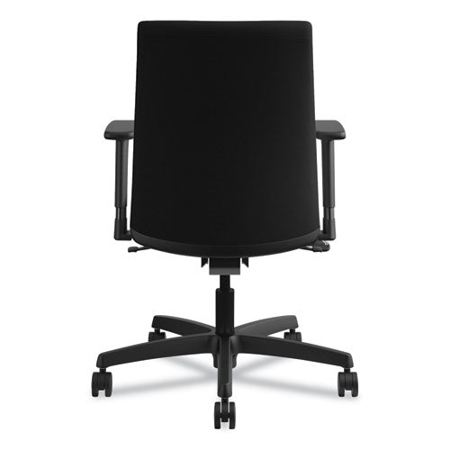 HON® wholesale. HON® Ignition Series Fabric Low-back Task Chair, Supports Up To 300 Lbs., Black Seat-black Back, Black Base. HSD Wholesale: Janitorial Supplies, Breakroom Supplies, Office Supplies.