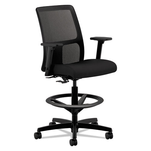 HON® wholesale. HON® Ignition Series Mesh Low-back Task Stool, 33" Seat Height, Supports Up To 300 Lbs., Black Seat-black Back, Black Base. HSD Wholesale: Janitorial Supplies, Breakroom Supplies, Office Supplies.