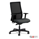 HON® wholesale. HON® Ignition Series Mesh Mid-back Work Chair, Supports Up To 300 Lbs., Iron Ore Seat-black Back, Black Base. HSD Wholesale: Janitorial Supplies, Breakroom Supplies, Office Supplies.