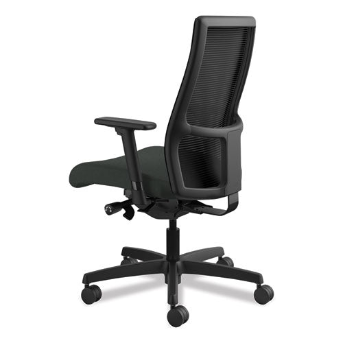 HON® wholesale. HON® Ignition Series Mesh Mid-back Work Chair, Supports Up To 300 Lbs., Iron Ore Seat-black Back, Black Base. HSD Wholesale: Janitorial Supplies, Breakroom Supplies, Office Supplies.