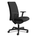 HON® wholesale. HON® Ignition Series Mid-back Work Chair, Supports Up To 300 Lbs., Black Seat-black Back, Black Base. HSD Wholesale: Janitorial Supplies, Breakroom Supplies, Office Supplies.