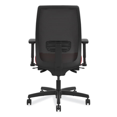 HON® wholesale. HON® Endorse Mesh Mid-back Work Chair, Supports Up To 300 Lbs., Black Seat-black Back, Black Base. HSD Wholesale: Janitorial Supplies, Breakroom Supplies, Office Supplies.