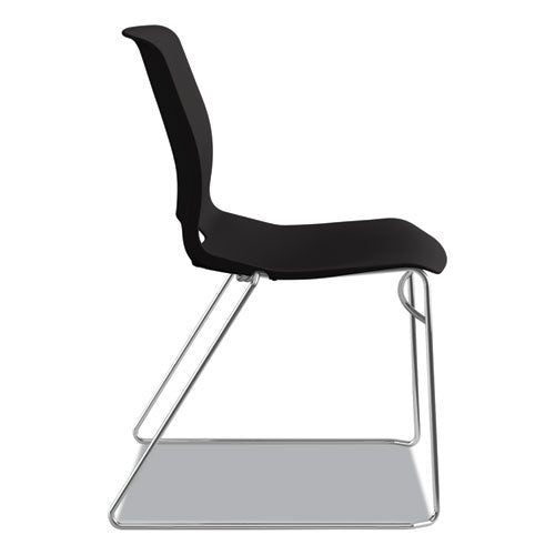 HON® wholesale. HON® Motivate High-density Stacking Chair, Onyx Seat-black Back, Chrome Base, 4-carton. HSD Wholesale: Janitorial Supplies, Breakroom Supplies, Office Supplies.