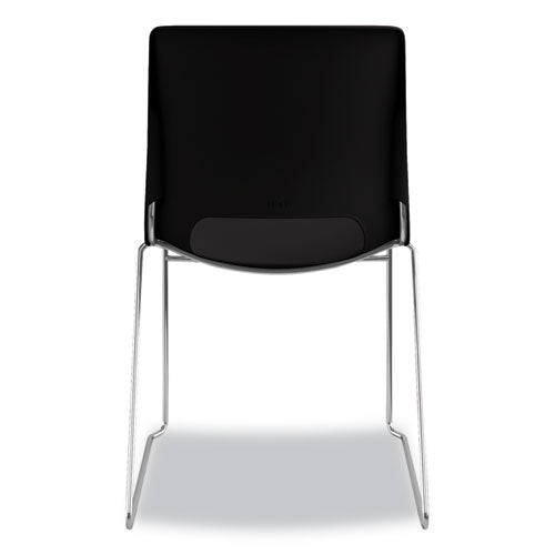 HON® wholesale. HON® Motivate High-density Stacking Chair, Onyx Seat-black Back, Chrome Base, 4-carton. HSD Wholesale: Janitorial Supplies, Breakroom Supplies, Office Supplies.