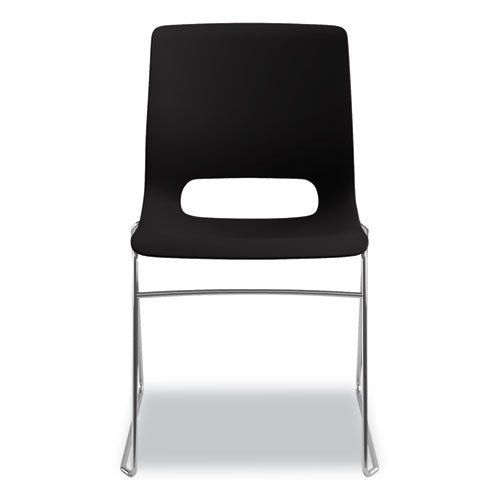 HON® wholesale. HON® Motivate High-density Stacking Chair, Onyx Seat-black Back, Chrome Base, 4-carton. HSD Wholesale: Janitorial Supplies, Breakroom Supplies, Office Supplies.