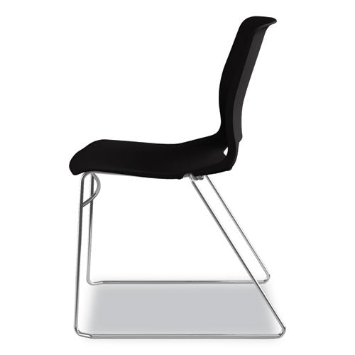 HON® wholesale. HON® Motivate High-density Stacking Chair, Onyx Seat-black Back, Chrome Base, 4-carton. HSD Wholesale: Janitorial Supplies, Breakroom Supplies, Office Supplies.