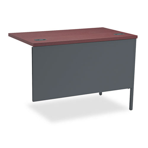 HON® wholesale. HON® Metro Classic Series Workstation Return, Left, 42w X 24d, Mahogany-charcoal. HSD Wholesale: Janitorial Supplies, Breakroom Supplies, Office Supplies.