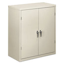 HON® wholesale. HON® Assembled Storage Cabinet, 36w X 18 1-8d X 41 3-4h, Light Gray. HSD Wholesale: Janitorial Supplies, Breakroom Supplies, Office Supplies.