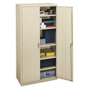 HON® wholesale. HON® Assembled Storage Cabinet, 36w X 18 1-8d X 71 3-4h, Putty. HSD Wholesale: Janitorial Supplies, Breakroom Supplies, Office Supplies.