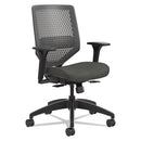HON® wholesale. HON® Solve Series Reactiv Back Task Chair, Supports Up To 300 Lbs., Ink Seat-charcoal Back, Black Base. HSD Wholesale: Janitorial Supplies, Breakroom Supplies, Office Supplies.