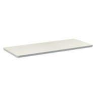 HON® wholesale. HON® Build Rectangle Shape Table Top, 60w X 24d, Silver Mesh. HSD Wholesale: Janitorial Supplies, Breakroom Supplies, Office Supplies.