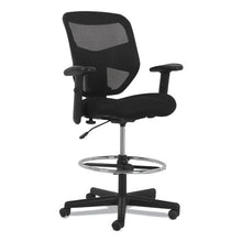 Load image into Gallery viewer, HON® wholesale. HON® Prominent High-back Task Stool, 28.1&quot; Seat Height, Supports Up To 250 Lbs., Black Seat, Black Back, Black Base. HSD Wholesale: Janitorial Supplies, Breakroom Supplies, Office Supplies.