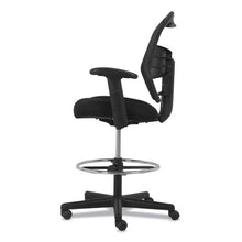 Load image into Gallery viewer, HON® wholesale. HON® Prominent High-back Task Stool, 28.1&quot; Seat Height, Supports Up To 250 Lbs., Black Seat, Black Back, Black Base. HSD Wholesale: Janitorial Supplies, Breakroom Supplies, Office Supplies.