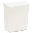 HOSPECO® wholesale. Wall Mount Sanitary Napkin Receptacle-abs, Ppc Plastic, 1 Gal, White. HSD Wholesale: Janitorial Supplies, Breakroom Supplies, Office Supplies.