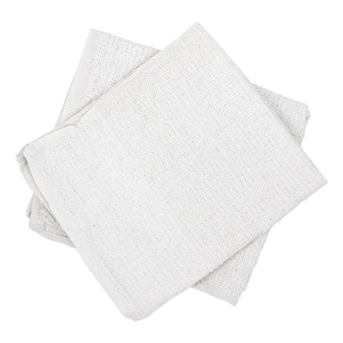 HOSPECO® wholesale. Counter Cloth-bar Mop, White, Cotton, 60-carton. HSD Wholesale: Janitorial Supplies, Breakroom Supplies, Office Supplies.