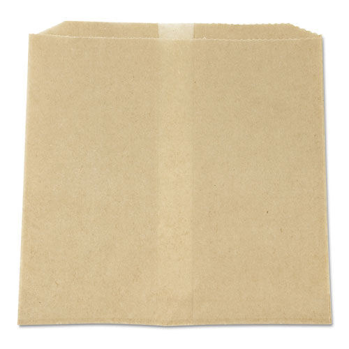 HOSPECO® wholesale. Waxed Napkin Receptacle Liners, 8.5" X 8", Brown, 500-carton. HSD Wholesale: Janitorial Supplies, Breakroom Supplies, Office Supplies.