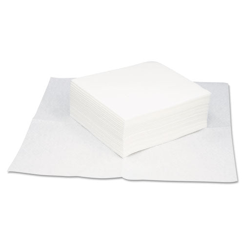 HOSPECO® wholesale. Taskbrand Grease And Oil Wipers, Quarterfold, 12 X 13 1-4, White, 50-pack. HSD Wholesale: Janitorial Supplies, Breakroom Supplies, Office Supplies.