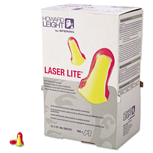 Howard Leight® by Honeywell wholesale. Ll-1 D Laser Lite Single-use Earplugs, Cordless, 32nrr, Ma-yw, Ls500, 500 Pairs. HSD Wholesale: Janitorial Supplies, Breakroom Supplies, Office Supplies.