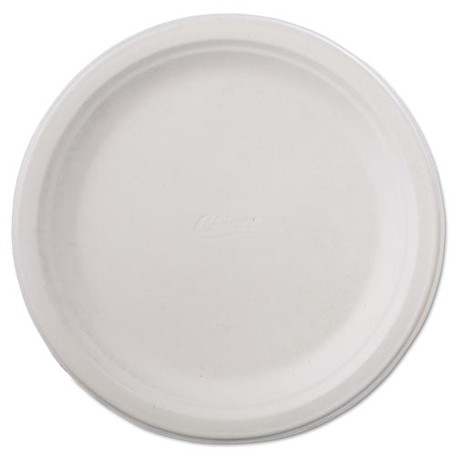 Chinet® wholesale. Classic Paper Dinnerware, Plate, 9 3-4" Dia, White, 125-pack, 4 Packs-carton. HSD Wholesale: Janitorial Supplies, Breakroom Supplies, Office Supplies.