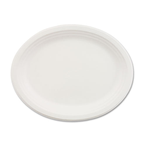 Chinet® wholesale. Classic Paper Dinnerware, Oval Platter, 9 3-4 X 12 1-2, White, 500-carton. HSD Wholesale: Janitorial Supplies, Breakroom Supplies, Office Supplies.