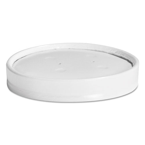 Chinet® wholesale. Vented Paper Lids, 8-16oz Cups, White, 25-sleeve, 40 Sleeves-carton. HSD Wholesale: Janitorial Supplies, Breakroom Supplies, Office Supplies.