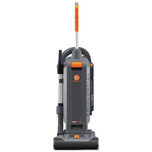 Load image into Gallery viewer, Hoover® Commercial wholesale. Hushtone Vacuum Cleaner With Intellibelt, 13&quot;, Orange-gray. HSD Wholesale: Janitorial Supplies, Breakroom Supplies, Office Supplies.