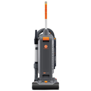 Hoover® Commercial wholesale. Hushtone Vacuum Cleaner With Intellibelt, 13", Orange-gray. HSD Wholesale: Janitorial Supplies, Breakroom Supplies, Office Supplies.