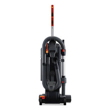 Load image into Gallery viewer, Hoover® Commercial wholesale. Hushtone Vacuum Cleaner With Intellibelt, 15&quot;, Orange-gray. HSD Wholesale: Janitorial Supplies, Breakroom Supplies, Office Supplies.